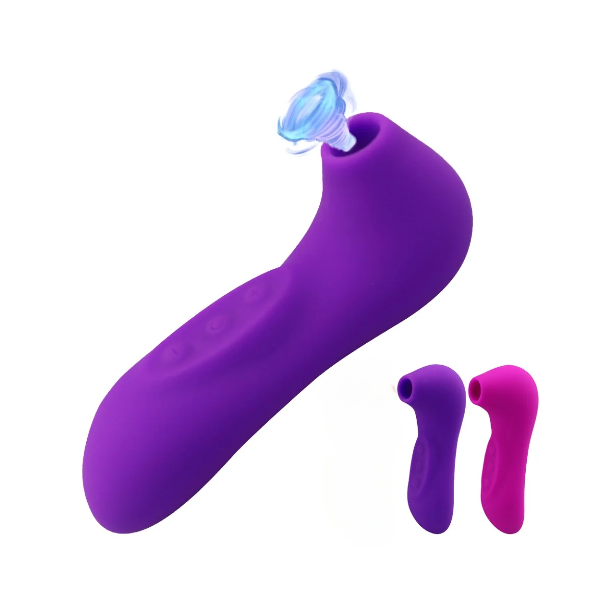 Sucking Vibrator Clitoral Stimulator Vacuum Nipple Massager Rechargeable Waterproof Pleasure Sex Toy for Women