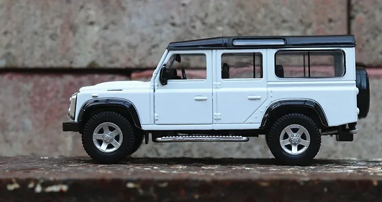 1:36 Land Rover Defender Alloy Model Simulation Force Control Car Toys Decoration Gift Collection A274