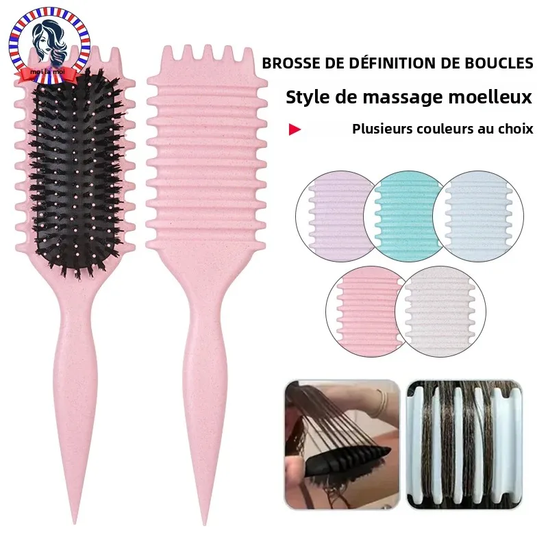 Brosse coiffante 3 en 1 pour bonbons, outil de Massage extensible et séparé pour cheveux, 1 pièce
