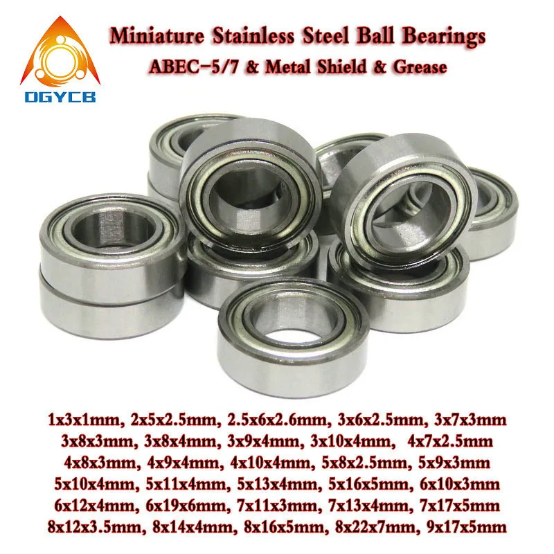 1 szt. SMR137ZZ łożysko 7*13*4mm ABEC-5 łożyska kulkowe ze stali nierdzewnej ekranowane 7x13x4mm SMR137Z SMR137 Z ZZ