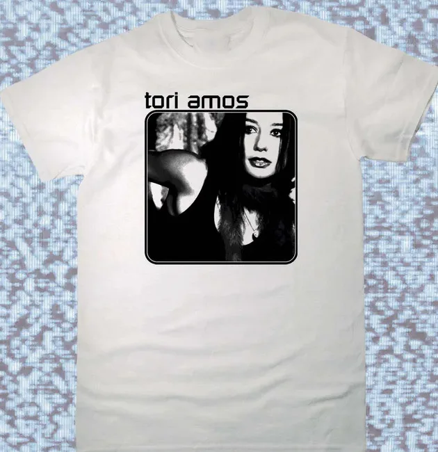 Tori Amos Men T-shirt White Cotton Unisex All Sizes S to 345XL 1F666 Anime pattern clothing high quality 100% cotton short sleev