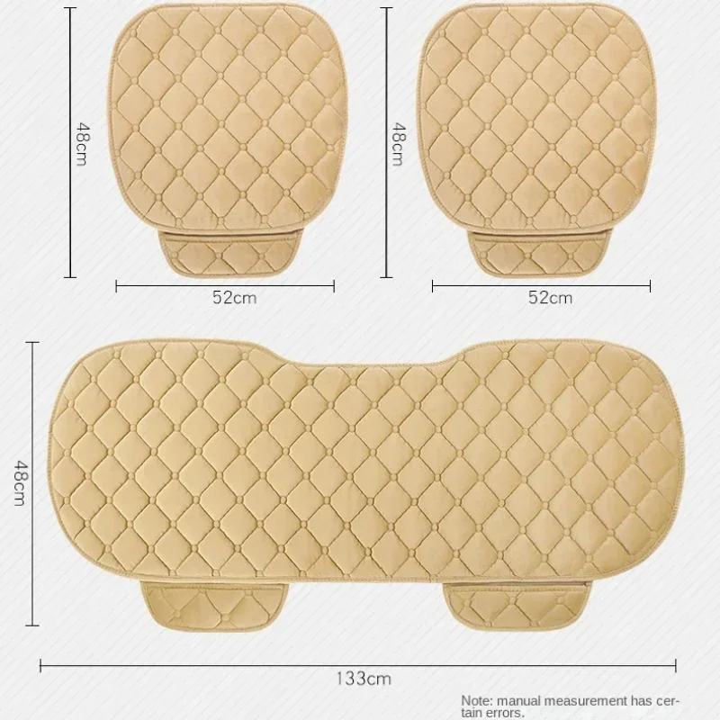 Universal Winter Warm Car Seat Cover Cushion Anti-slip Front Chair Seat Breathable Pad Car Seat Protector Seat Covers for Cars