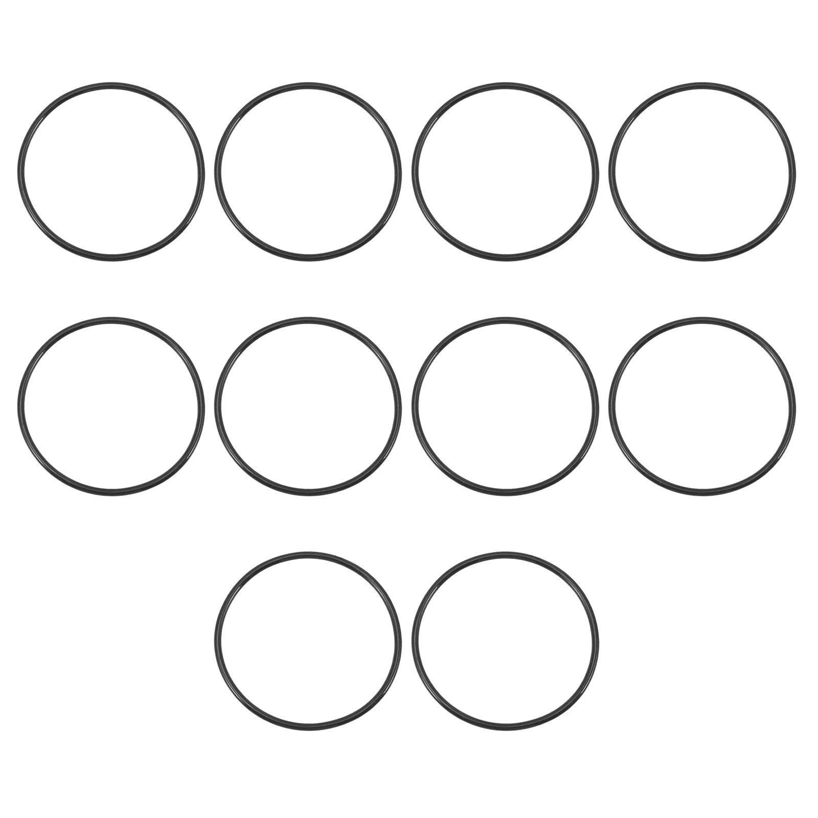 10 Pcs Silicone Bracelet Stretchy Wristbands Fudge Comfortable Rubber Bracelets Kids Silica Gel