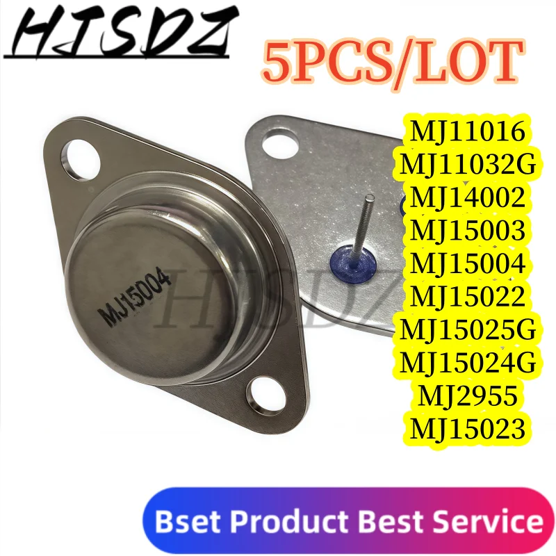 Spot shipment【5PCS/LOT】MJ11016 MJ11032G MJ14002 MJ15003 MJ15004 MJ15022 MJ15023 MJ15024G MJ15025G MJ2955
