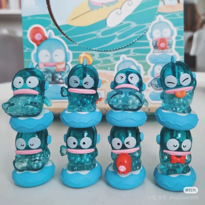 سانريو هاميلتون هوليداي سلسلة صندوق أعمى السمكة القبيحة-لعبة غامضة قابلة للتكديس فيجيس هانجيودون هدية مفاجئة لهواة الجمع العصرية