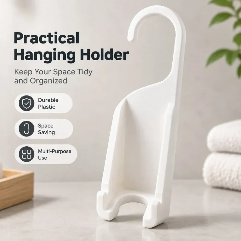 C-PAP Hose Holder & Shower Rack Hook for Tube Cleaning Drying Wall Mounted Hanger for CPAP Accessories Space Saving Organize
