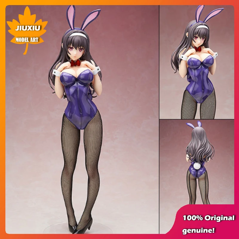 

100% Original:Kasumigaoka Utaha A style Bunny Girl 1/4 PVC Action Figure Anime Figure Model Toys Figure Collection Doll Gift