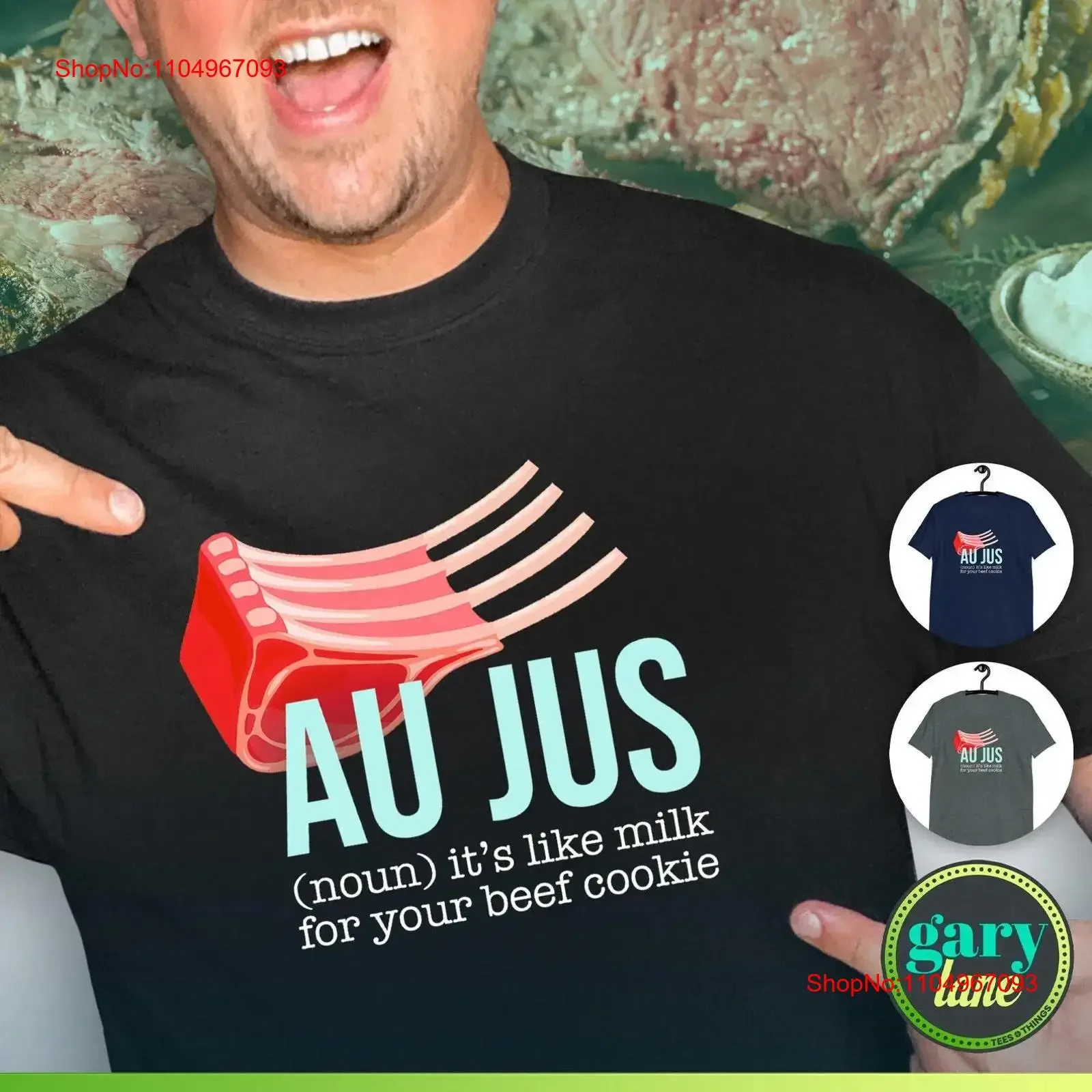 Supper Club T-Shirt Prime Rib Au Jus Definition Southeastern Wisconsin Lifestyle Old Fashioned Carnivore Meat Lover Foodie