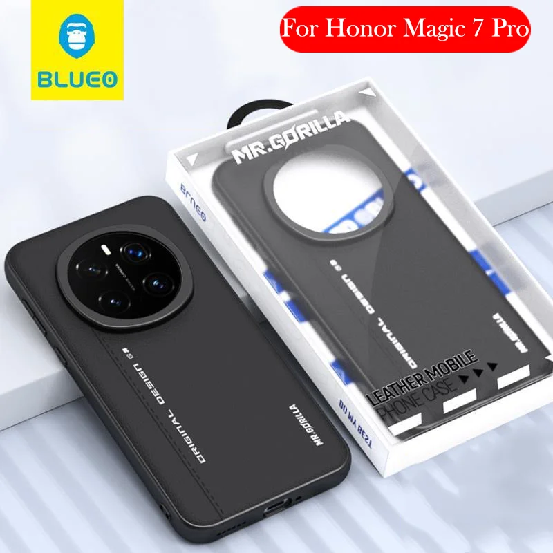 

Оригинальный чехол Blueo для Honor Magic 7 Pro, роскошный кожаный чехол на заднюю панель для HONOR MAGIC 7 PRO