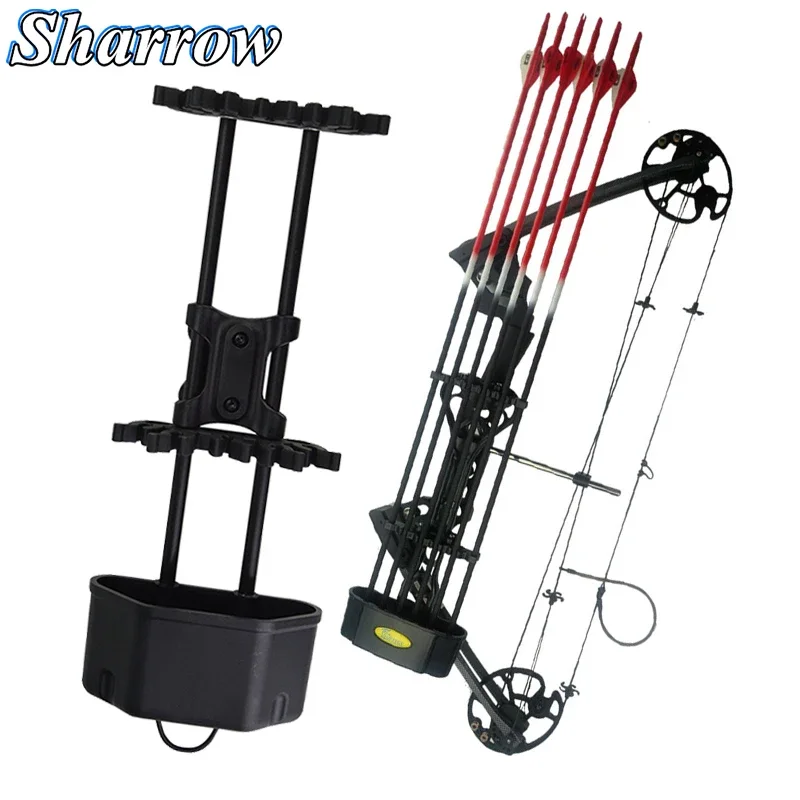 

3types Archery Quiver Deadlock Lite Arrow Tube Rest No Arrows For Compound Bow Hunting Shooting Slingshot Convenient Accessories