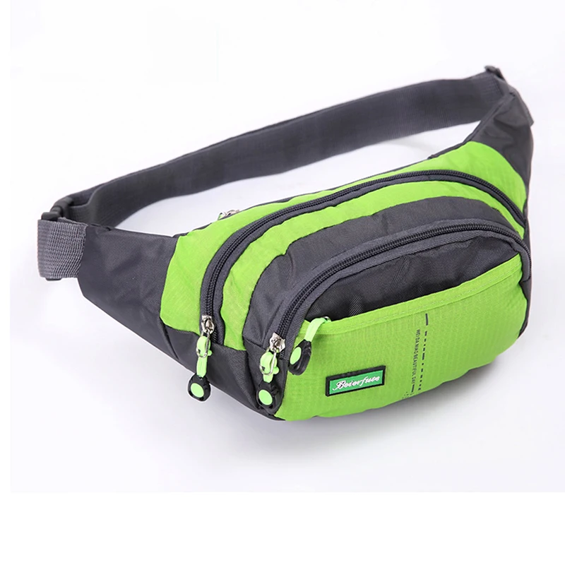 1Pc Lightweight Waterproof Men Waist Bag Bum Bags Travel Pouch Pack Men Fanny Pack Men