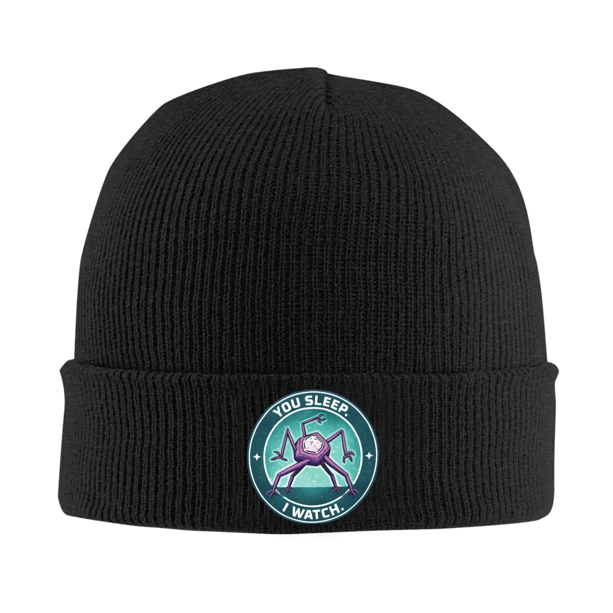 Project Hail Mary Rocky You Sleep I Watch Beanie Hats Knitting Hat Men  Street Y2K Elastic Caps Spring Kpop Pattern Bonnet Hats