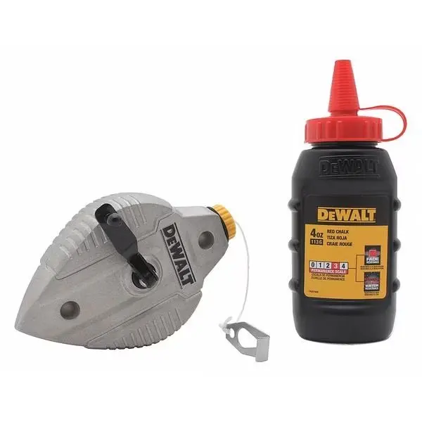 Chalk Line Reel, 4 oz, Twisted, 100 ft L