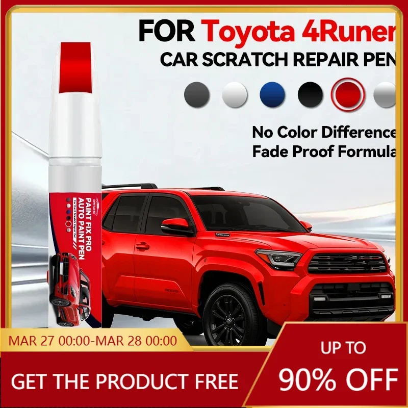 

Ручка-корректор для ремонта лакокрасочного покрытия Toyota 4Runner, средство для удаления царапин, аксессуары для авто, черный, белый, серебристый, серый, синий, красный