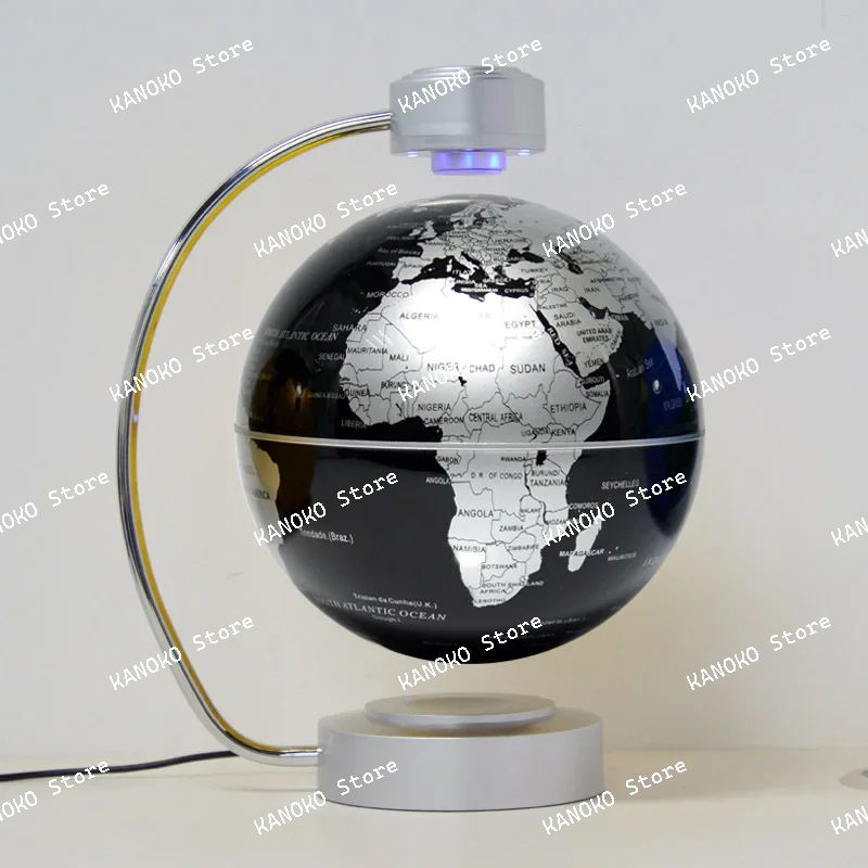 8-Inch Magnetic Levitation Globe Large Home Decoration Novelty Handicraft Office Decoration