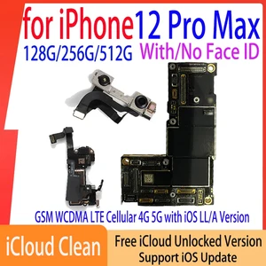 ICloud Unlocked Plate für iPhone 12 Pro Max, Mini -ID -Gesichtsmotherboard, 128 GB, 256 GB, Mainboard, nicht identifizierte Logikplatte 10 Hauptverkäufe iPhone 12 128 GB Neu - №4