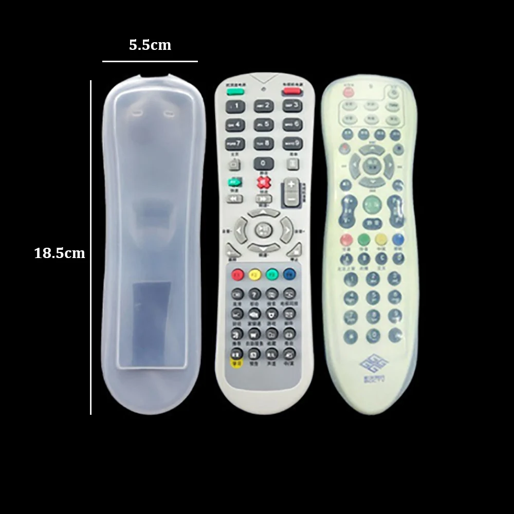 19 Size Dust Protect Protective Storage Bag Portable Silicone Air Condition Control Case TV Remote Control Cover 23cm 20cm 15cm