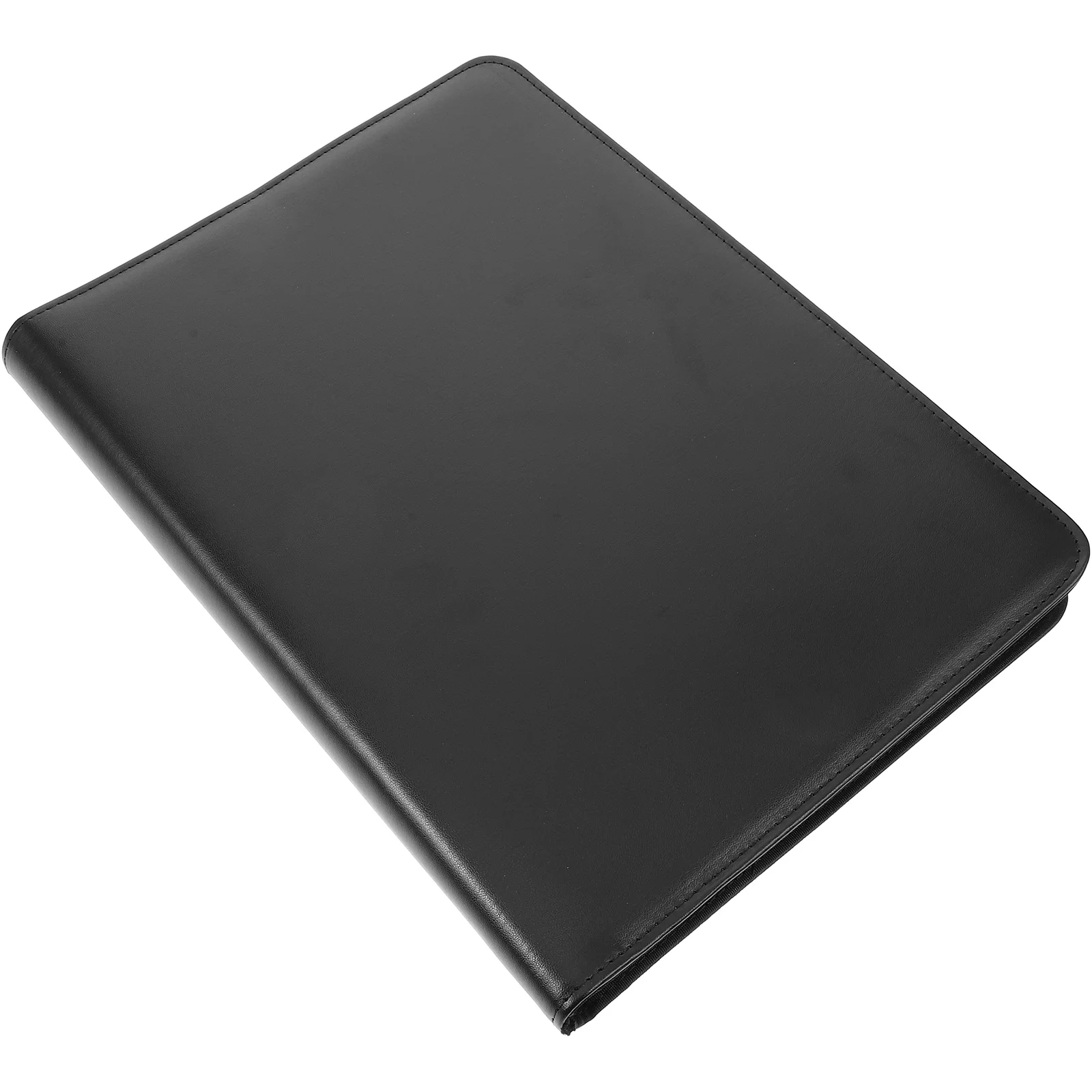 1 Set A4 Zipper Folder Waterproof Portfolio Organizer With Notepad Holder Calculator Pocket Card Slots Business Office Padfolio