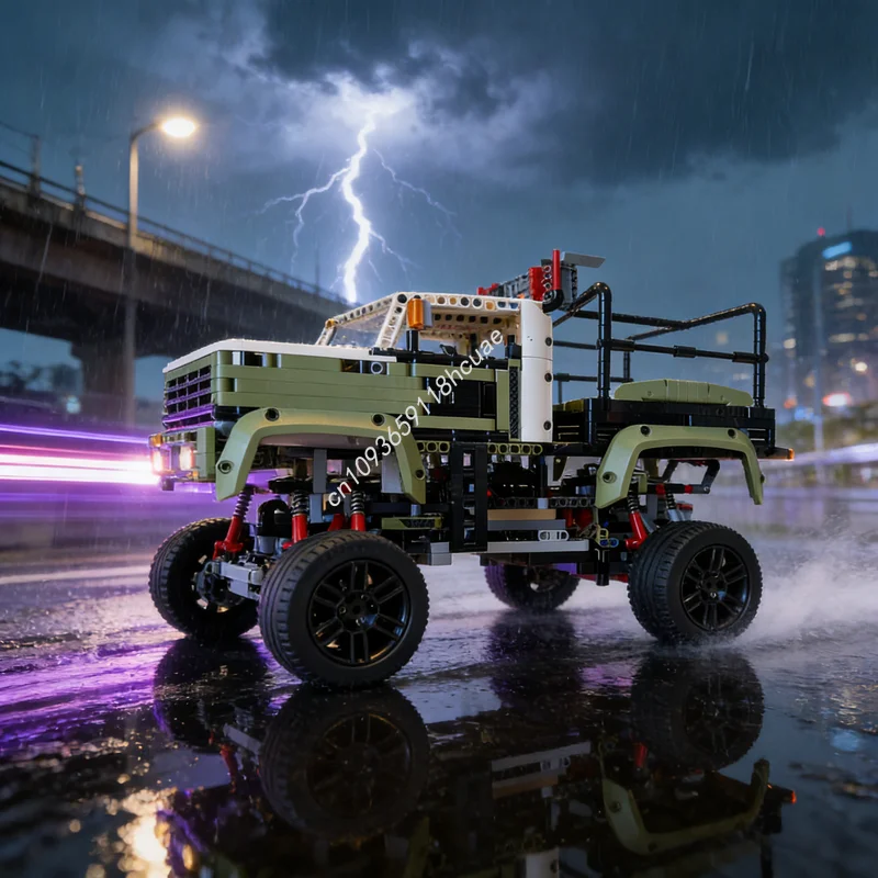 ตัวต่อ MOC Alt MonsterTruck 1810 ชิ้น ชุดประกอบโมเดลเทคนิค ของขวัญคริสต์มาส ของเล่นประกอบเอง เสริมสร้างการเรียนรู้ ไอเดียสร้างสรรค์