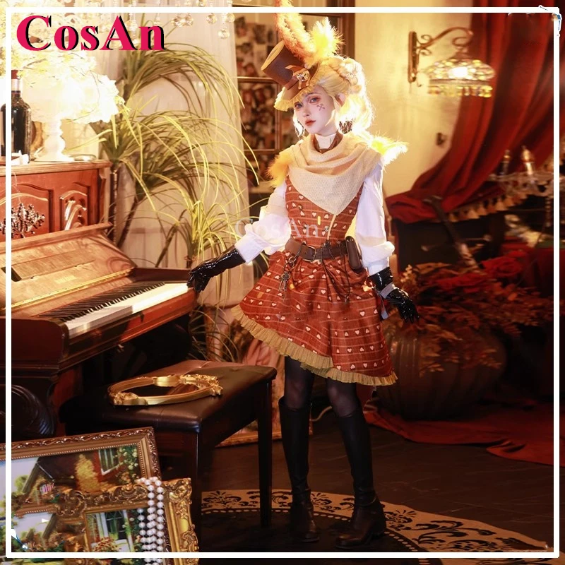 

CosAn Game Identity V Martha Behamfil/Коордиатор костюмы для косплея мастер ключ кожа униформа Хэллоуин вечерние ролевые игры одежда