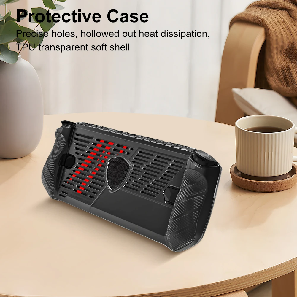 MSI 爪ハンドヘルドコンソール TPU カバープロテクターケースアンチスクラッチ完全な保護シェル収納袋ゲームアクセサリー