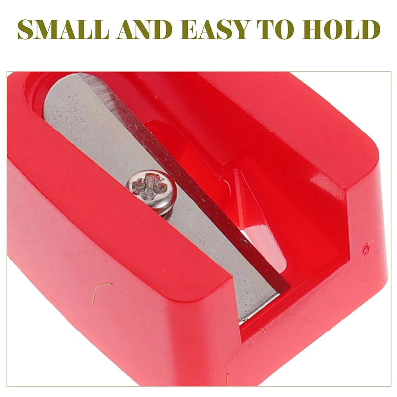 100Pcs Makeup Plastic Eyebrow Pencil Sharpener Cosmetic Lip Liner Pencil Sharpener