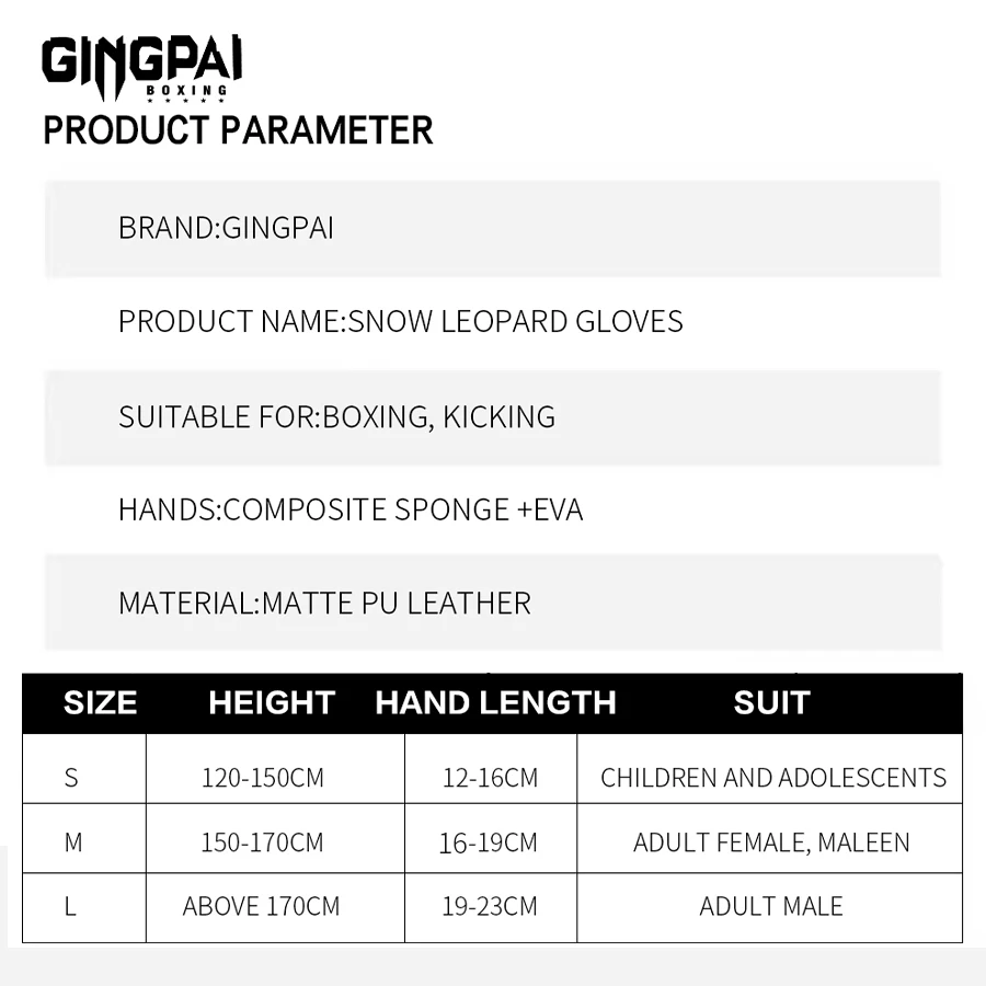 Guantes de boxeo MMA profesionales, bolsa de arena de medio dedo, guantes de entrenamiento de Karate, Muay Thai, Equipo de Boxeo grueso de PU para