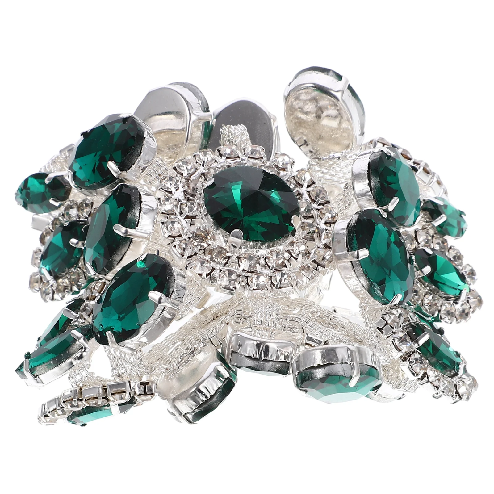 

1pcs Hot Fix Rhinestone Chain Clothing Iron On Garment Repair Applique Decorative Sewing Crafts Brooch Coat for Sweaters
