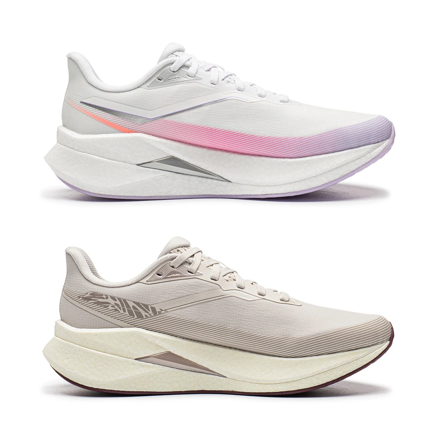 Li-Ning Women's RED HARE 9 PRO Racing Running Shoes LN DWR Water Repellent BOOM Cushioning Light LiNing Stable Sneakers ARPW024