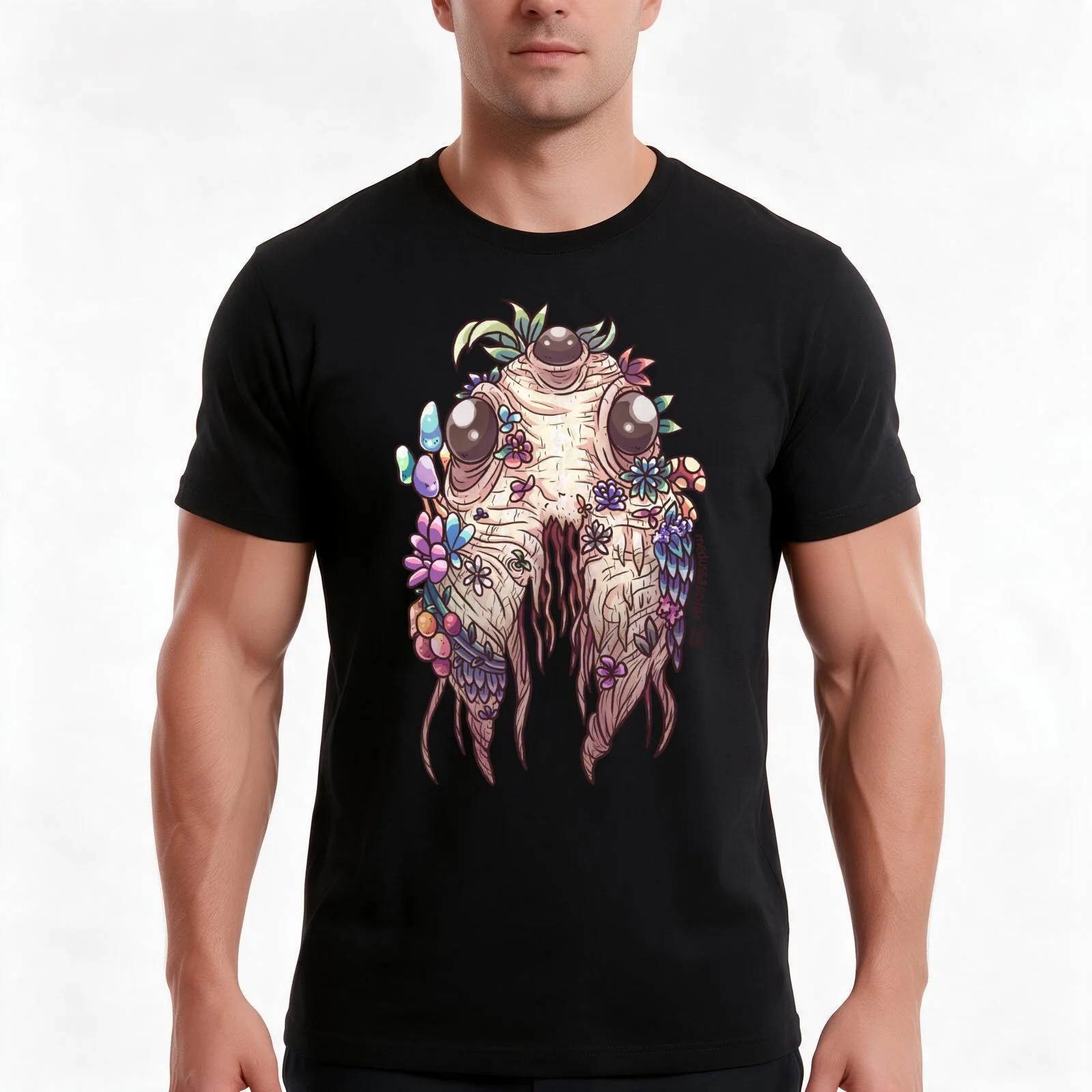 Pastel Fresno Nightcrawler T-Shirt, Summer Casual Cotton Tee, Oversized Streetwear Tops, Vintage Graphic Print, Unisex Men Women