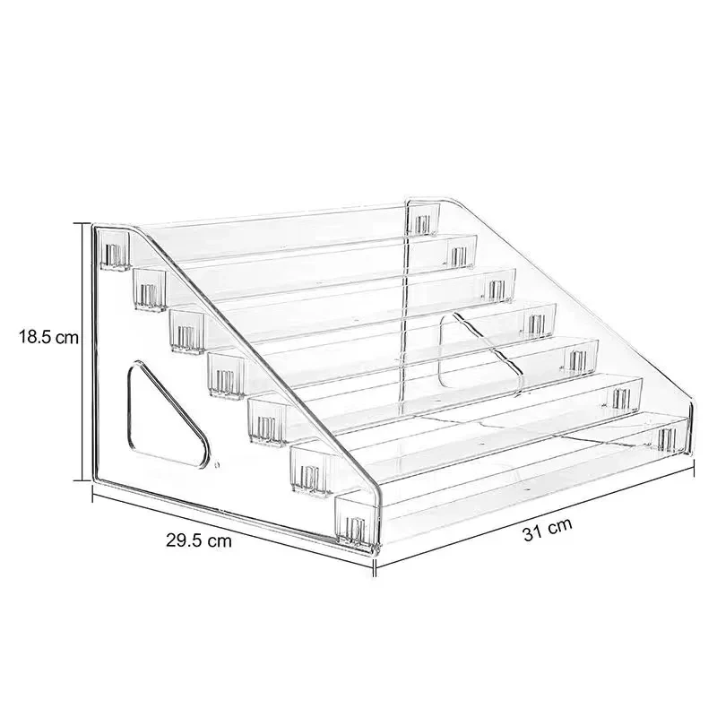 

Многоуровневый органайзер для аниме-фигурок и карточек, настольная подставка для хранения и демонстрации игрушек и аксессуаров