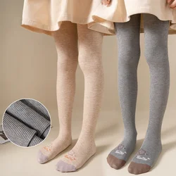 Lawadka Kids Girl's Cotton Tights 2-8Years Children's Leggings Spring Autumn Cartoon Casual Pantyhose Girls Skinny Pants 2024