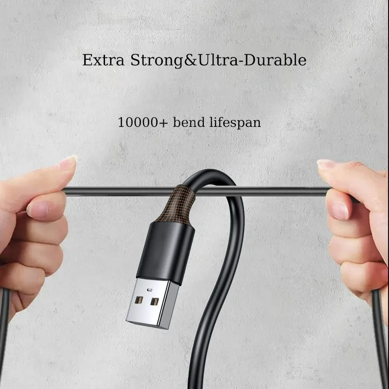 كابل Micro USB USBA إلى Micro USB سلك شحن سريع كابل شحن Android لهاتف Samsung Galaxy Mouse Kindle Pad Xbox One Charger