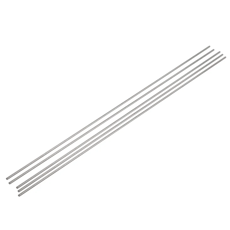 

AB47-30 Pcs DIY RC Model Stainless Steel Circular Round Rod Bar 500Mm X 3Mm