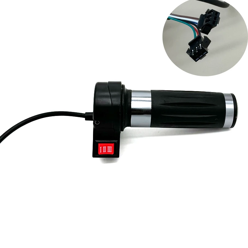 Electric Vehicle Handle Speed Control Acceleration Handle Adjustable Throttle Handle Sleeve Circular Universal Handle