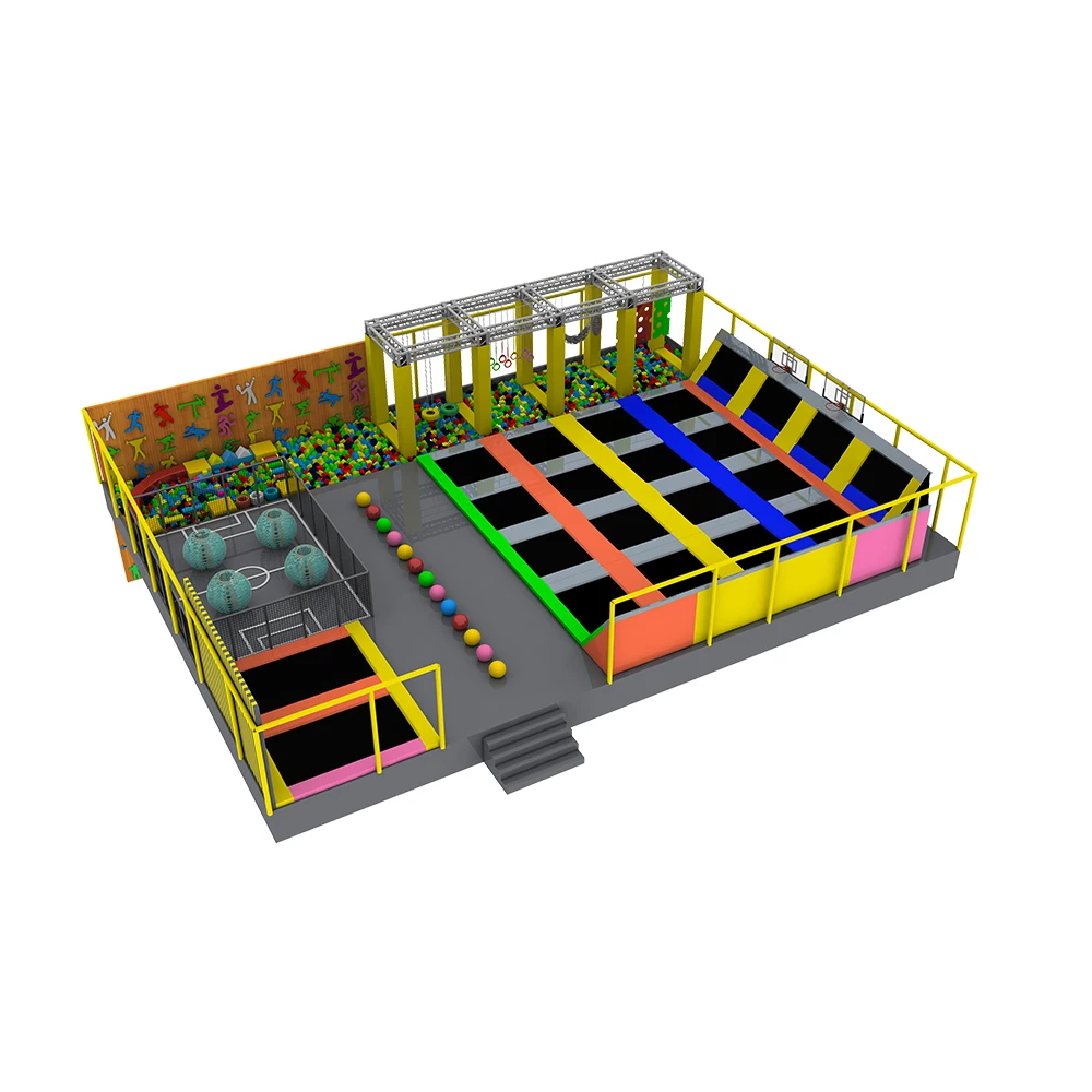 Unleash the Bouncer in You with Our Modern Feature Rich Trampoline Park for Exhilarating Play