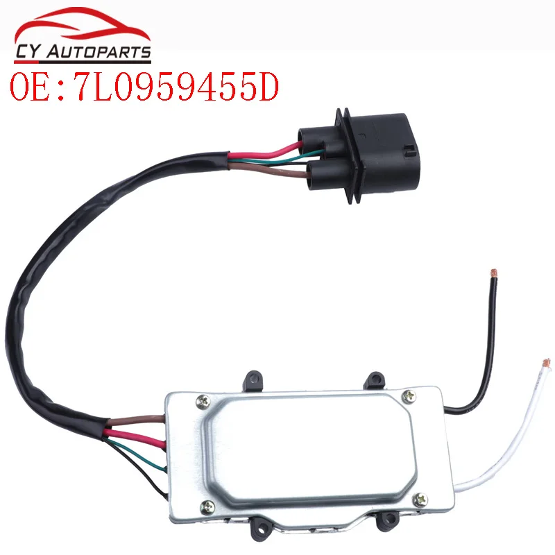 Módulo do controlador do ventilador do radiador para Audi Q7, Volkswagen Touareg, 7L0959455D, 7L0959455A, 7L0959455G, 95562414500, 1137328173