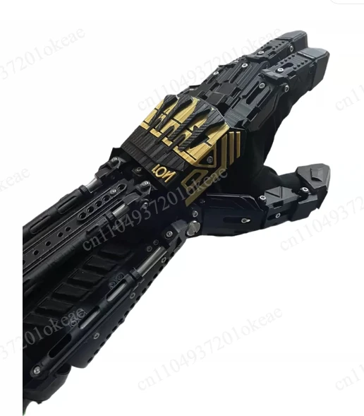 Cyberpunk Mecha Arm Exoskeleton for Cosplay, Sci-Fi Movie Props, Adjustable Robot Arm Costume Gear for Fans, Futuristic Film