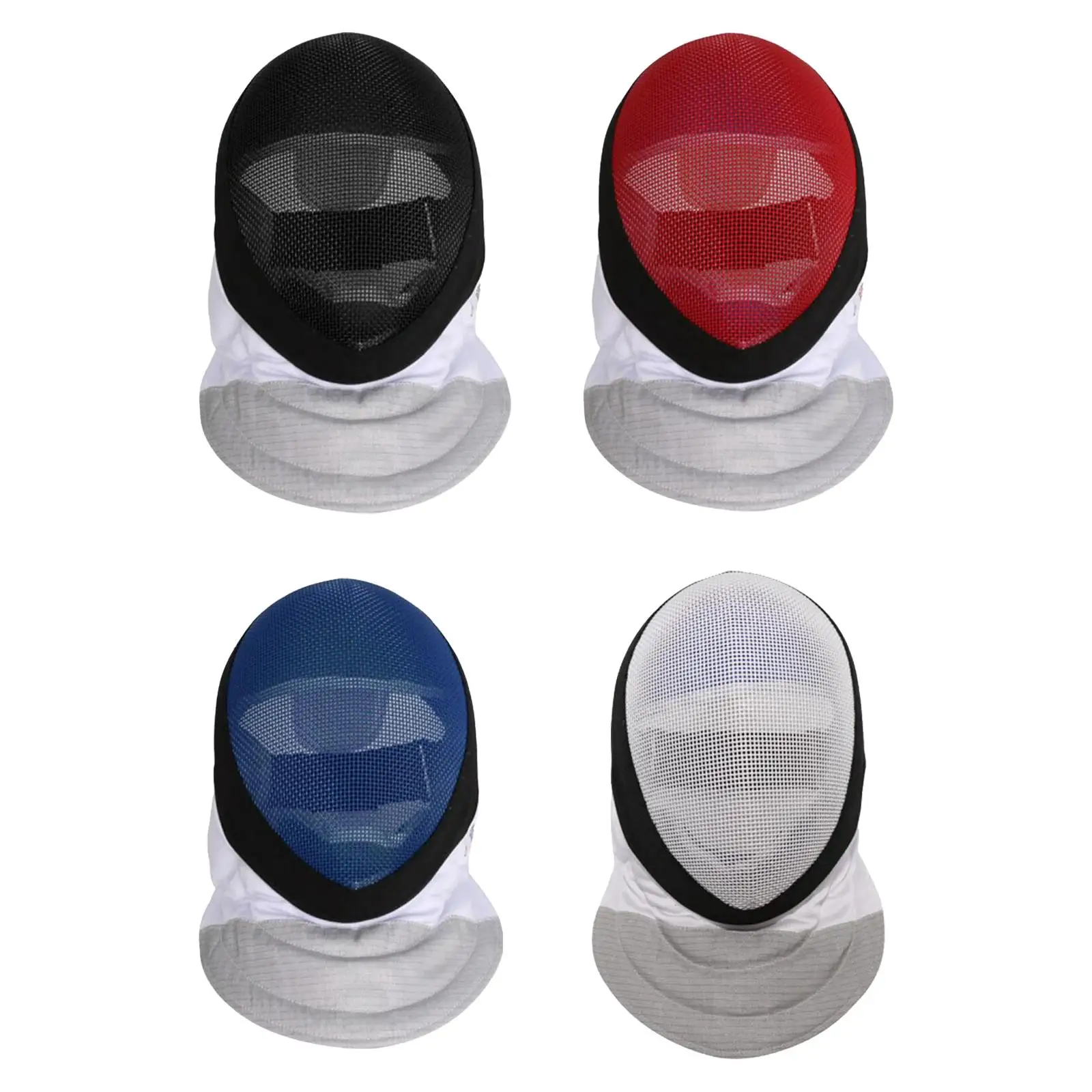 

Durable Face Shield Adjustable Strap Fencing Epee Mask Protective Gear