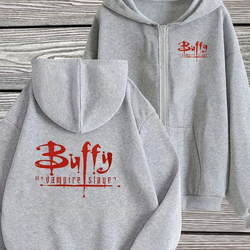 American Street Ladies Vampire Movie Cárdigan de felpa Abrigo Moda Otoño/Invierno Adecuado tanto para hombres como para mujeres