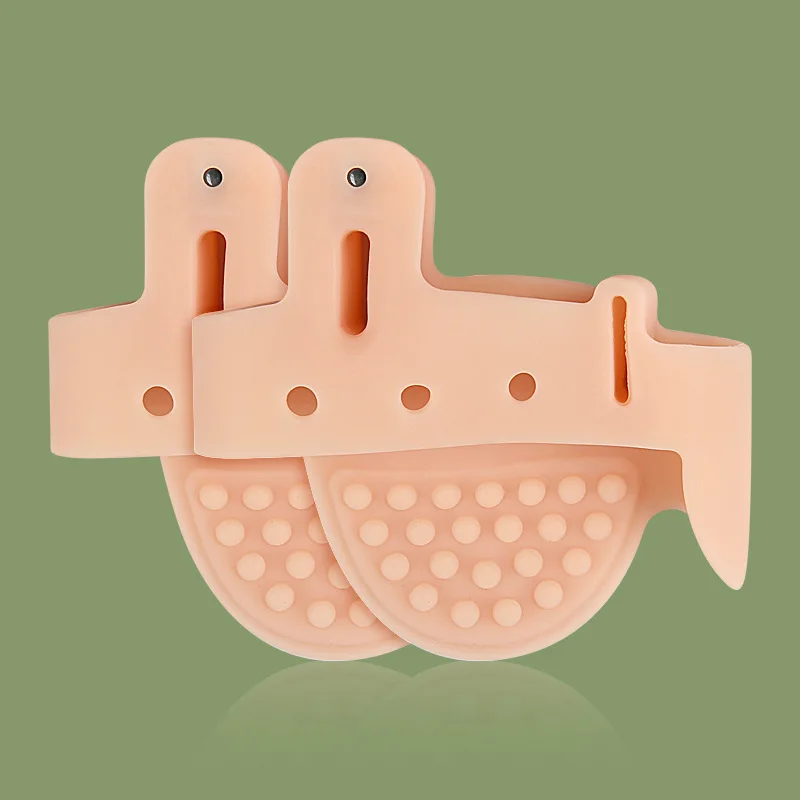 Forefoot Pad Magnetic Toe Divider Foot Sole Particle Massage Pressure Relief Soft anti-friction Foot Clamping Orthopedics
