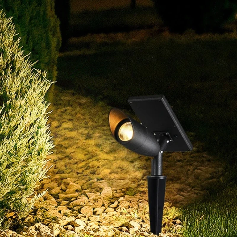 

LED Lights Solar Outdoor Garden Lights Lawn Lights Waterproof Courtyard Grass RGB Spotlights Waterproof Landscape Lawn Lamp