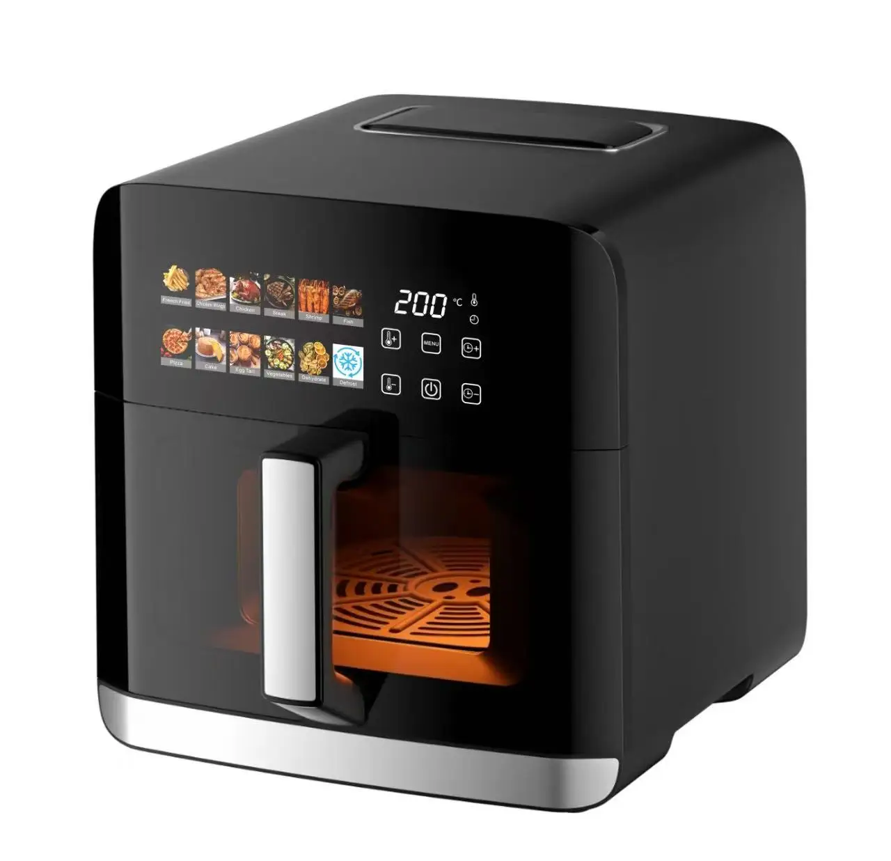 3 in 1 Stainless Steel Square Classic Air Fryer Oven with Air Fryer and Microwave High Quality Commercial & Household Use