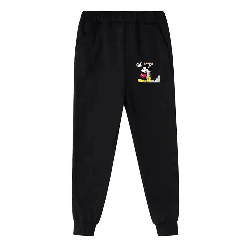 Outdoors Children Sport Pants Autumn And Spring Girls Trend Trousers Jogger Cartoon Casual Teenage Unisex Sweat Fashion Pant