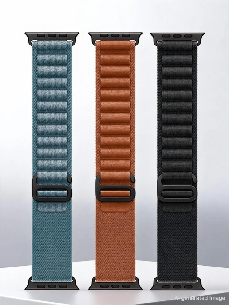 Image of Alpine Loop Armband für Apple Watch Ultra 3 2 Band 49mm 45mm 44mm 40mm 41mm 46mm 42mm Correa Armband iWatch Series 11 10 SE 9 8 7
