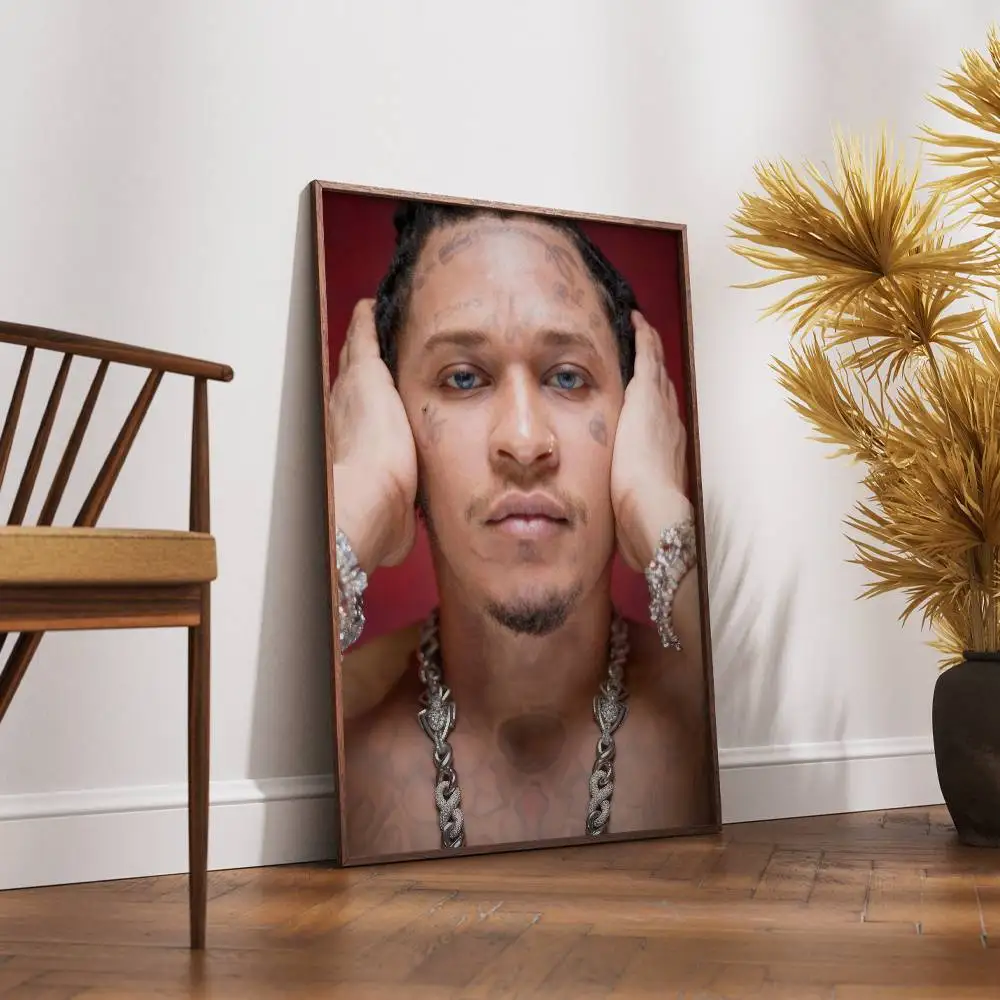 Y-Young Thug UY SCUTI ملصق فني ذاتي اللصق مقاوم للماء ورق ملصق مقهى غرفة البار #4