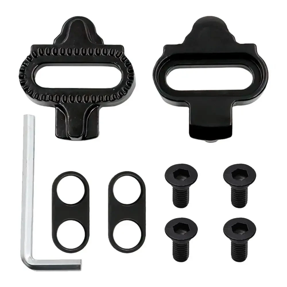 Mountain Bike Shoes Cleats for Shimano SH51 SPD MTB Cleats Multi-Release Spd Pedal Cycling Shoes Clips Set Bicycle Accessories