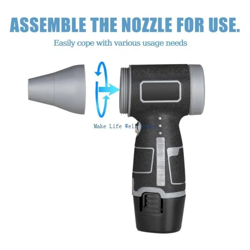  Multipurpose 8 Speeds Adjustable Blower&Dust Remover Suitable for Effective Dust and Snow Clearing with Easy Portability