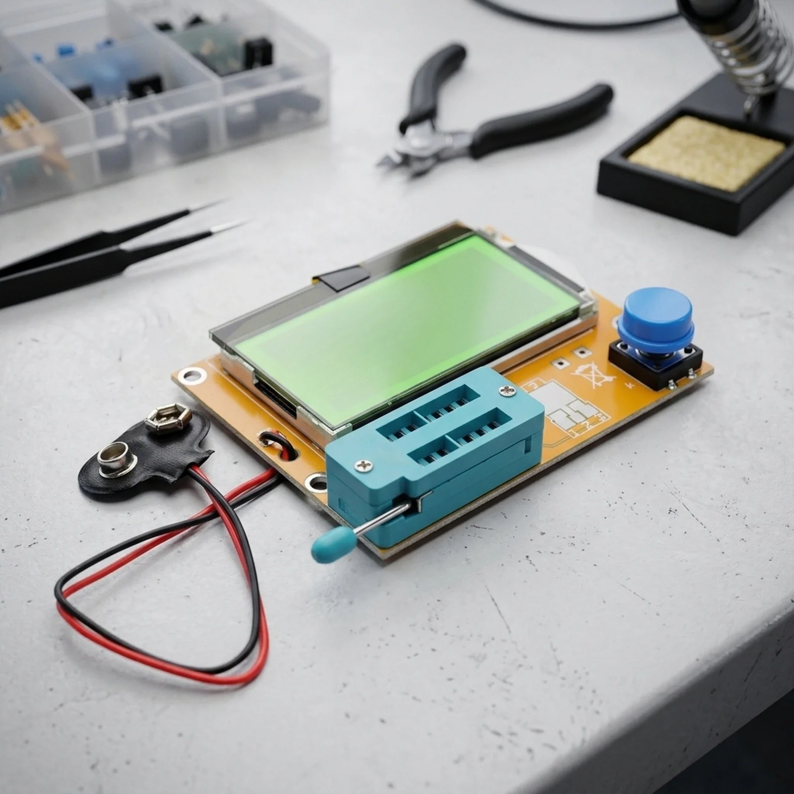 for lcr-t4 Component Analyzer for Diode Transistor Thyristor MOSFET Inductor Capacitor Resistance with Low Power Use