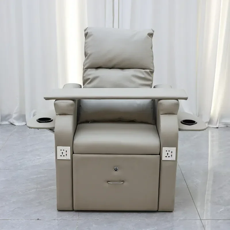 Electric Massage Manicure Sofa for Beauty Nail Care Hand Foot Treatment Eyelash Extension Chair with Free Water System